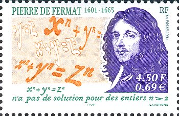 Ferma and Fermat's Last Theorem On Stamp